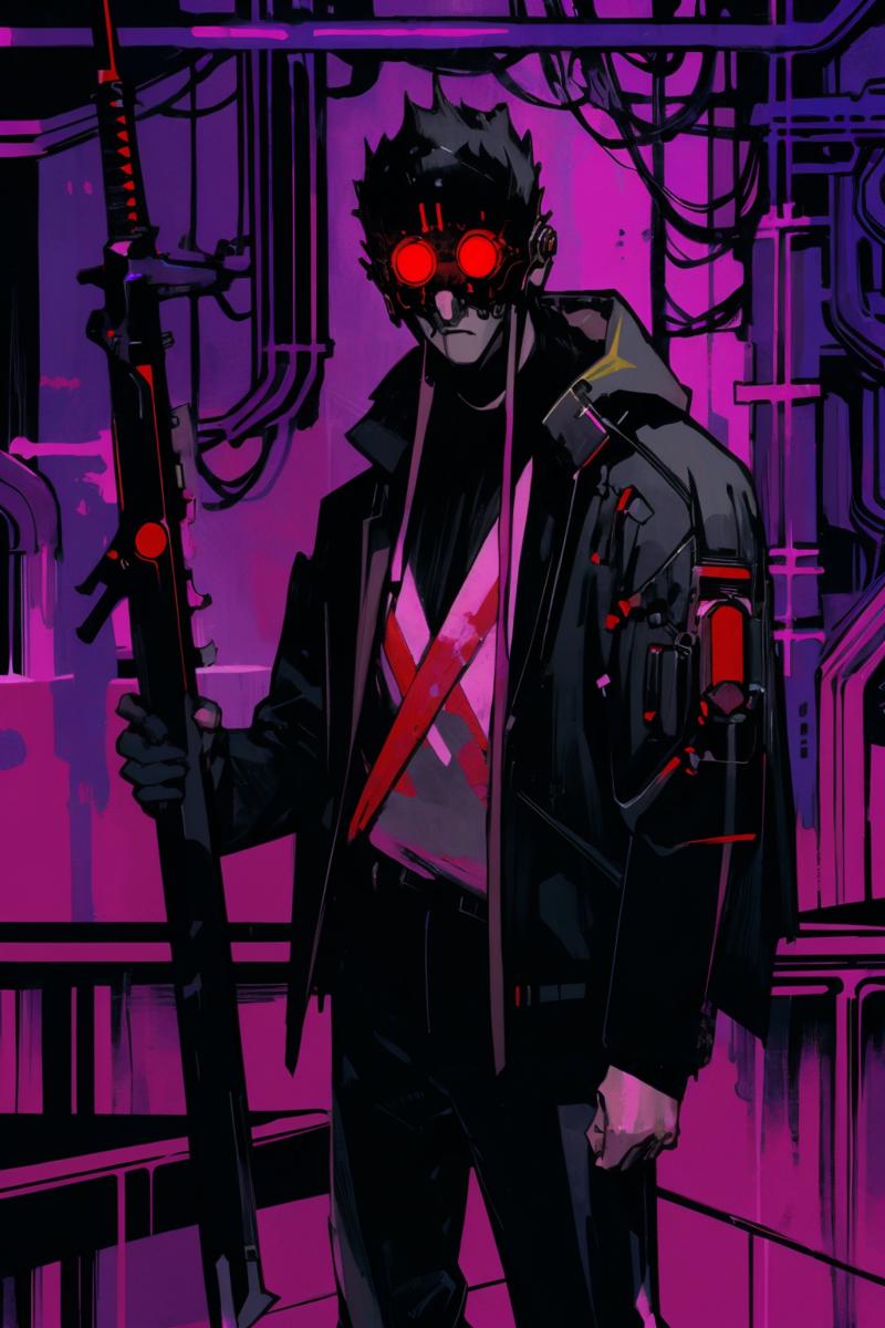 27882-1828940376-masterpiece, best quality, _cyberpsychosis, cyberpunk, _1boy, _red eyes, holding weapon,.png